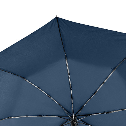Зонт складной автоматический обратного сложения,  Forest Lotus Reverse,  диаметр 117 см, 10 панелей, в подарочной коробке,  темно-синий