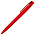 Ручка шариковая, пластик, софт тач, красный/красный, Zorro_красный/красный