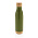 Вакуумная бутылка из нержавеющей стали и бамбука, 520 мл_зеленый