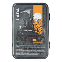 Набор инструментов Tools Baltimore Print Sample, черный, 6 в 1 в пластиковом футляре