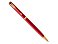 Ручка шариковая тонкая Parker модель SON13 SLM RED GT BP FBLK GB, красный/золотистый small_img_2