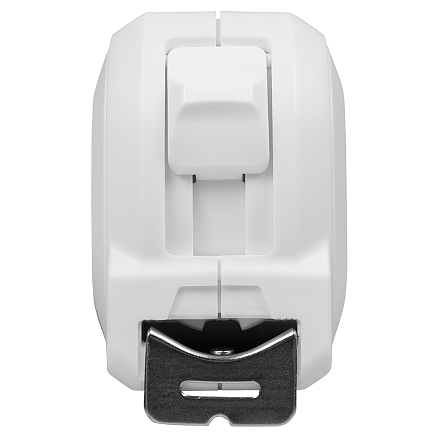 Рулетка Tools Standart, 5 метров, белая, пластиковая, с ремешком