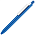 Ручка шариковая, пластик, синий/белый Eris_ярко-синий