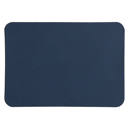 Шеврон Rectangle Latte Soft touch размер 50*70 мм, темно-синий, со скругленными углами