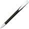 Ручка шариковая, автоматическая, пластиковая, прозрачная, металлическая, черная/серебристая, Cobra small_img_2