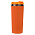 Термокружка Арлекино, пластик /металл,  350 мл, оранжевый софт тач_оранжевый