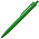 Ручка шариковая, пластик, зеленый_зеленый