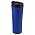 Термокружка Bliss пластик/металл, 460 мл, темно-синяя, софт тач_синий