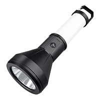 Фонарь Tools Amelia, пластиковый, аккумуляторный, с зарядкой type-c,  черный