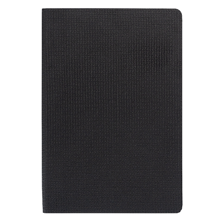 Ежедневник Flexy Galo А5, черный, недатированный, в гибкой обложке