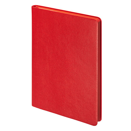 Ежедневник Flexy Buffalo Print Sample Русский музей А5, красный, недатированный, в гибкой обложке