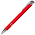Ручка шариковая, Legend Soft Touch Mirror, красный_красный