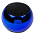 Колонка беспроводная  MyTone Mini Sound, темно-синяя металлик_темно-синий