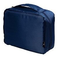 Косметичка  дорожная Comfort Travel Avenue, темно-синяя, размер 21*17*8 см