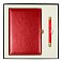 Набор подарочный Solution Duo (ежедневник City Nebraska, ручка Legend Soft Touch Mirror Gold), красный small_img_1