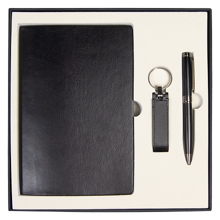 Набор подарочный Solution Prestige Trio (Ежедневник, ручка, флешка)