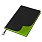 Ежедневник Flexy Latte Soft Touch Black Edition Color А5, черный/светло-зеленый, недатированный, в гибкой обложке_ЧЕРЫЙ/СВЕТЛО-ЗЕЛЕНЫЙ