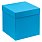 Коробка Cube L, голубая_ГОЛУБАЯ