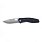 Нож складной Stinger, 95 мм (серебристый), материал рукояти: алюминий (чёрный)_ЧЕРНЫЙ