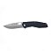 Нож складной Stinger, 95 мм (серебристый), материал рукояти: алюминий (чёрный) small_img_1