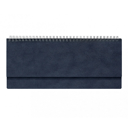 Планинг Alfa Agenda Nuba 325*130 мм, синий, датированный 2024, в твердой обложке