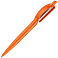 Ручка шариковая, пластиковая, оранжевая/серебристая, DOPPIO small_img_2
