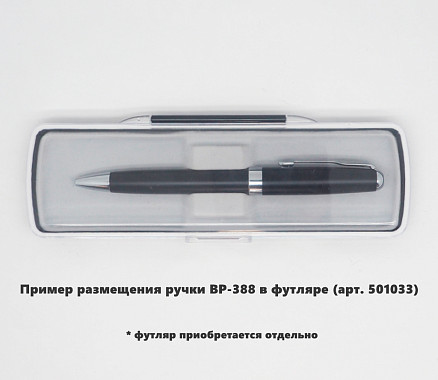 Ручка шариковая GrandUniversal, металлическая, матовая, черная/серебристая