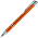 Ручка шариковая Legend, металл, оранжевый_оранжевый
