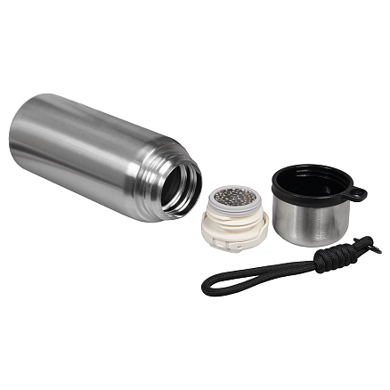 Термос вакуумный стальной La Vie с ремувкой двухстеночный 500 мл матовый в подарочной упаковке, стальной