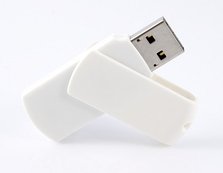 Флеш накопитель USB 2.0 Goodram Colour 16GB, пластик, белый/белый