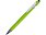 Ручка металлическая soft-touch шариковая со стилусом Sway, зеленое яблоко/серебристый (P)_ЗЕЛЕНОЕ ЯБЛОКО/СЕРЕБРИСТЫЙ