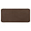 Шеврон Rectangle NUBA размер 60*30 мм, коричневый, со скругленными углами_коричневый