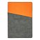 Ежедневник Flexy Smart Porta Nuba Latte A5, серый/оранжевый, недатированный, в гибкой обложке small_img_2