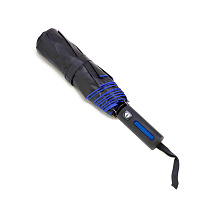 Автоматический противоштормовой складной зонт Sherp, синий
