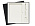 Коробка подарочная Solution Superior под ежедневник, ручку и флешку, черная, 25,7x25,7 см, бежевый ложемент_черный3