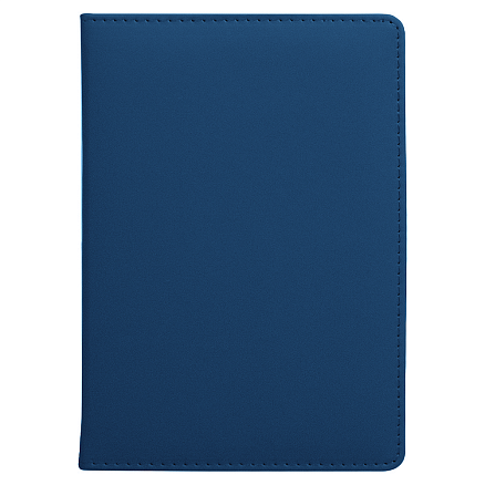 Ежедневник City Soft Vienna А5, недатированный, в твердой обложке с поролоном, темно-синий