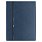 Ежедневник Alfa Bird Petrus A5, темно-синий, недатированный, в твердой обложке с металлическим элементом_ТЕМНО-СИНИЙ