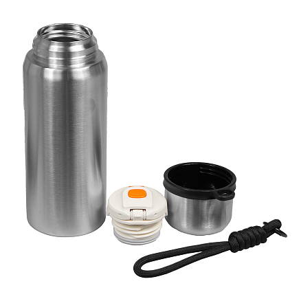 Термос вакуумный стальной La Vie с ремувкой двухстеночный 500 мл матовый в подарочной упаковке, стальной