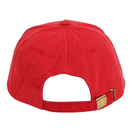 Кепка 6-панельная Ostin Heavy 350, красный