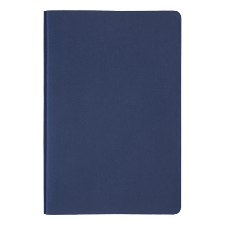 Ежедневник Flexy Soft Touch Latte А5, темно-синий, недатированный, в гибкой обложке