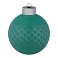 Елочный шар Queen с лентой, 8 см, зеленый small_img_2