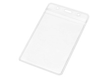 Бейдж Crystal Vert 84*135 мм (внут.размер  72*102 мм), прозрачный
