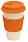 Кофейная чашка GEO CUP, оранжевая_АПЕЛЬСИН
