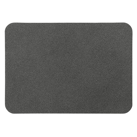 Шеврон Rectangle NUBA размер 50*70 мм, темно-серый, со скругленными углами