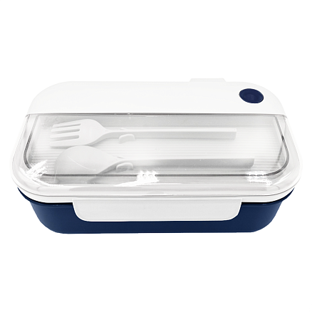 Набор подарочный Solution Everyday Kit Quattro (мультитул, рулетка, ланч бокс, бутылка для воды), темно-синий