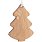 Деревянная подвеска Carving Oak, в форме елочки_В ФОРМЕ ЕЛОЧКИ