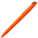 Ручка шариковая, пластик, софт тач, оранжевый/белый, Zorro_оранжевый