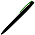 Ручка шариковая, пластиковая софт-тач, Zorro Color Mix, черная/зеленая 348_черный/зеленый 348
