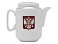 Чайный набор с подстаканником и фарфоровым чайником ЭГОИСТ-М, серебристый/белый small_img_3