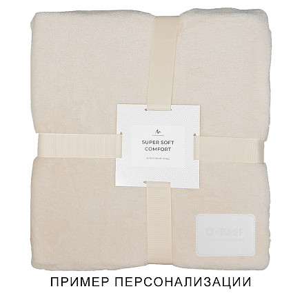 Набор подарочный Solution Duo (плед, термос для еды), бежевый